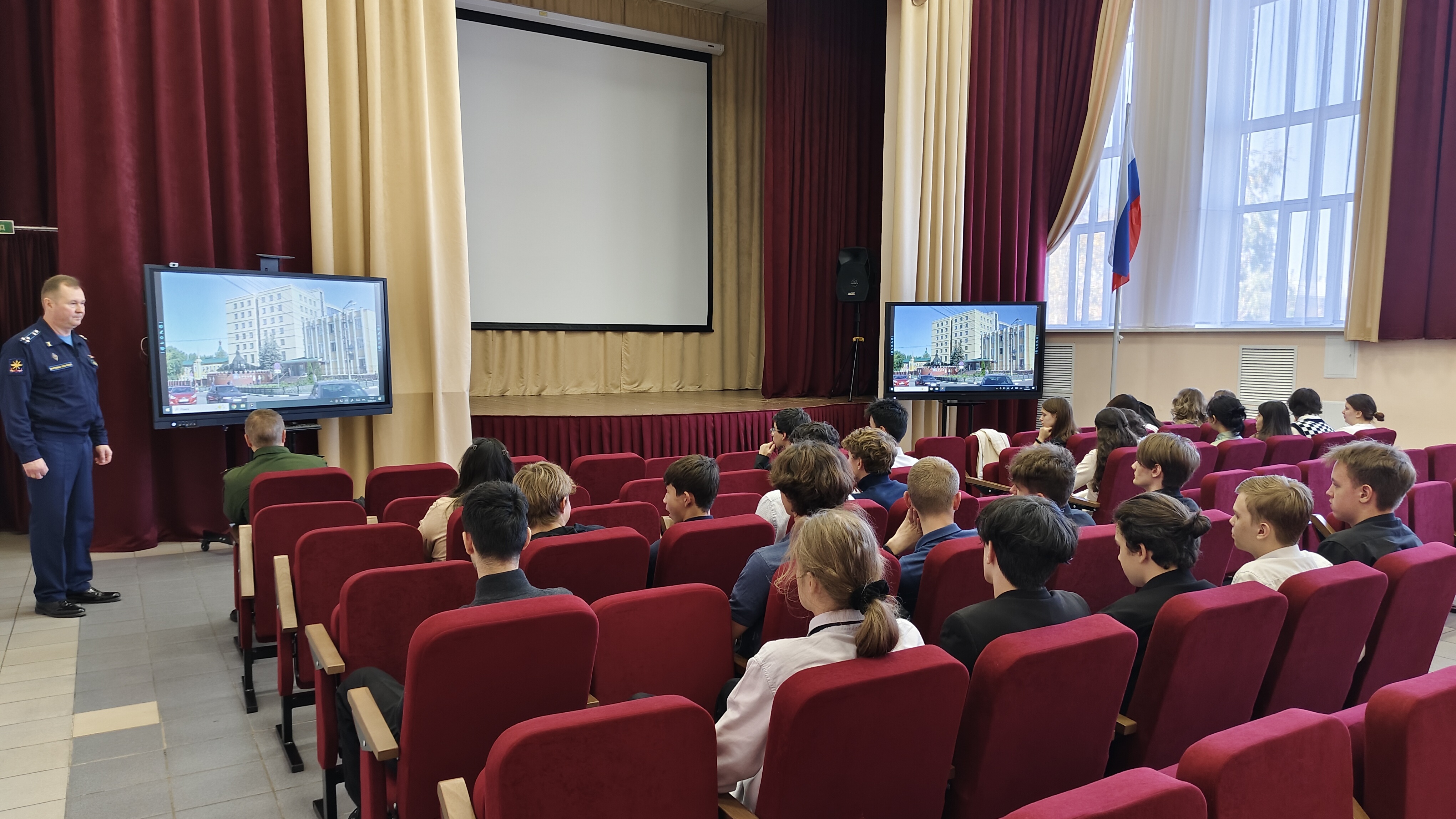 Встреча с представителями Военно-воздушной академии
